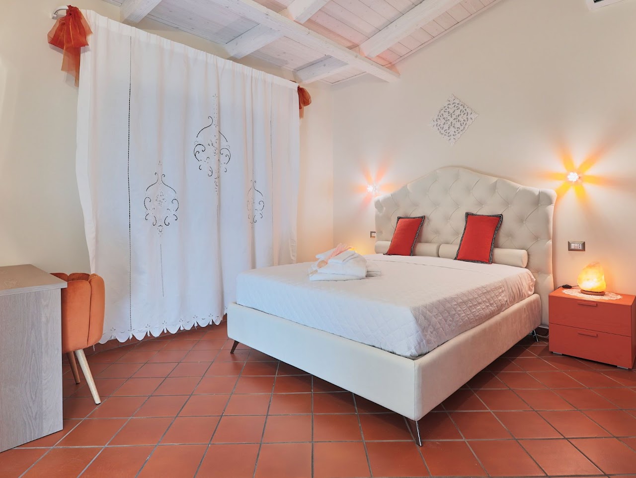 Camera Cristalli di Sale del B&B Luci della Collina a Tortoreto