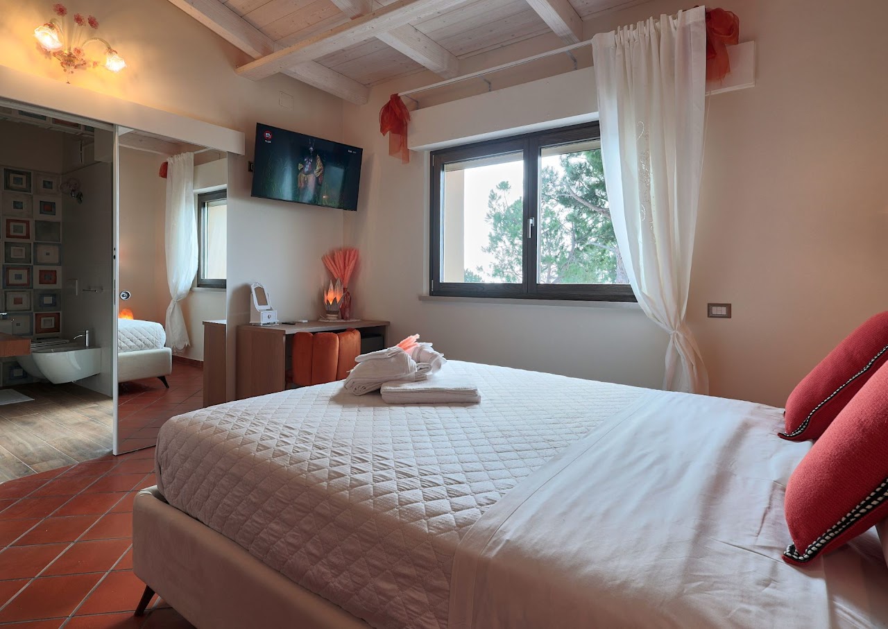 Camera Cristalli di Sale del B&B Luci della Collina a Tortoreto