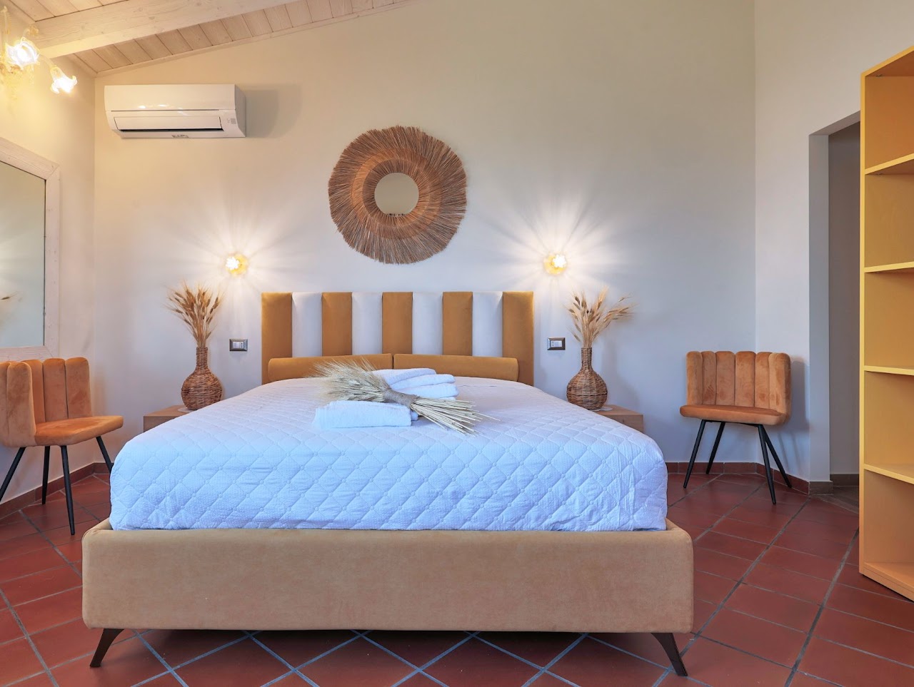 Camera Spighe di Grano del B&B Luci della Collina a Tortoreto