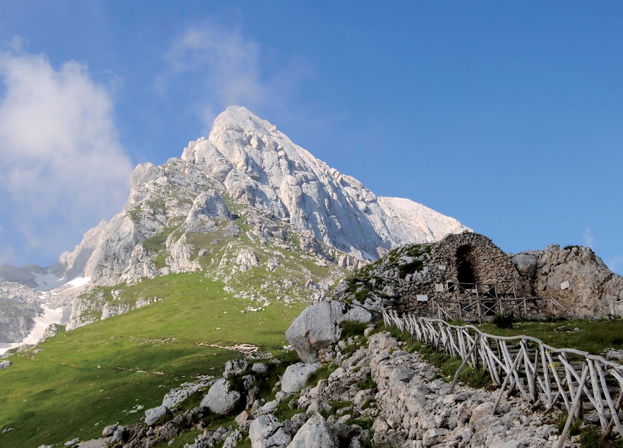 Montagne dell'Abruzzo vicino a Tortoreto